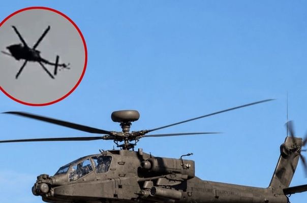 Hürmüz'de ABD'nin Apache Helikopteri Düştü