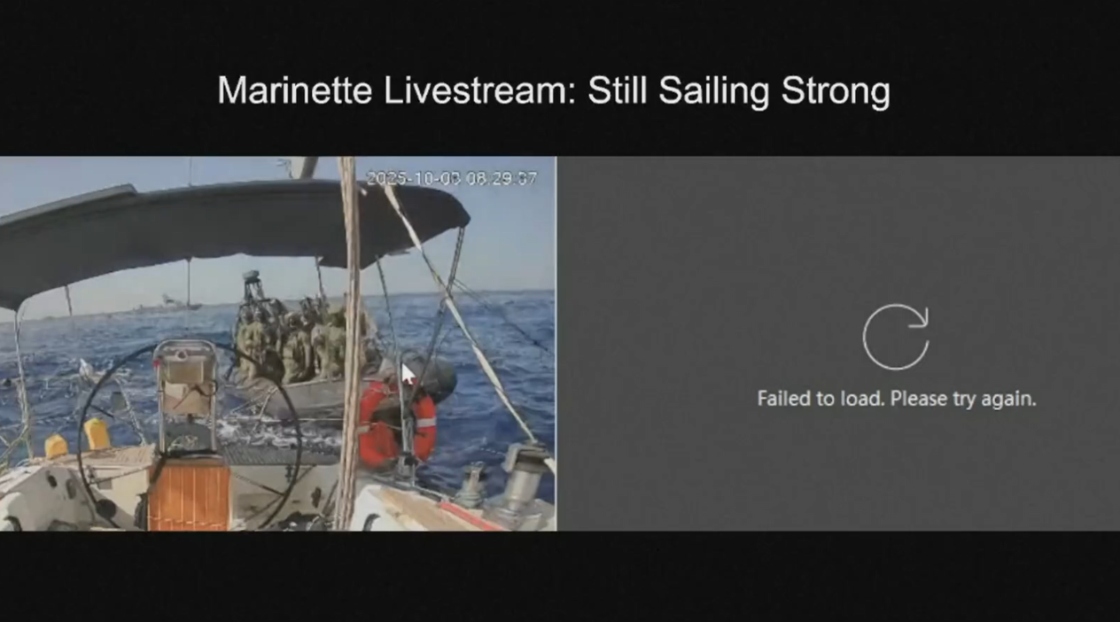 Sumud'un Son Gemisi Marinette! İsrail Tekneyi Alıkoydu