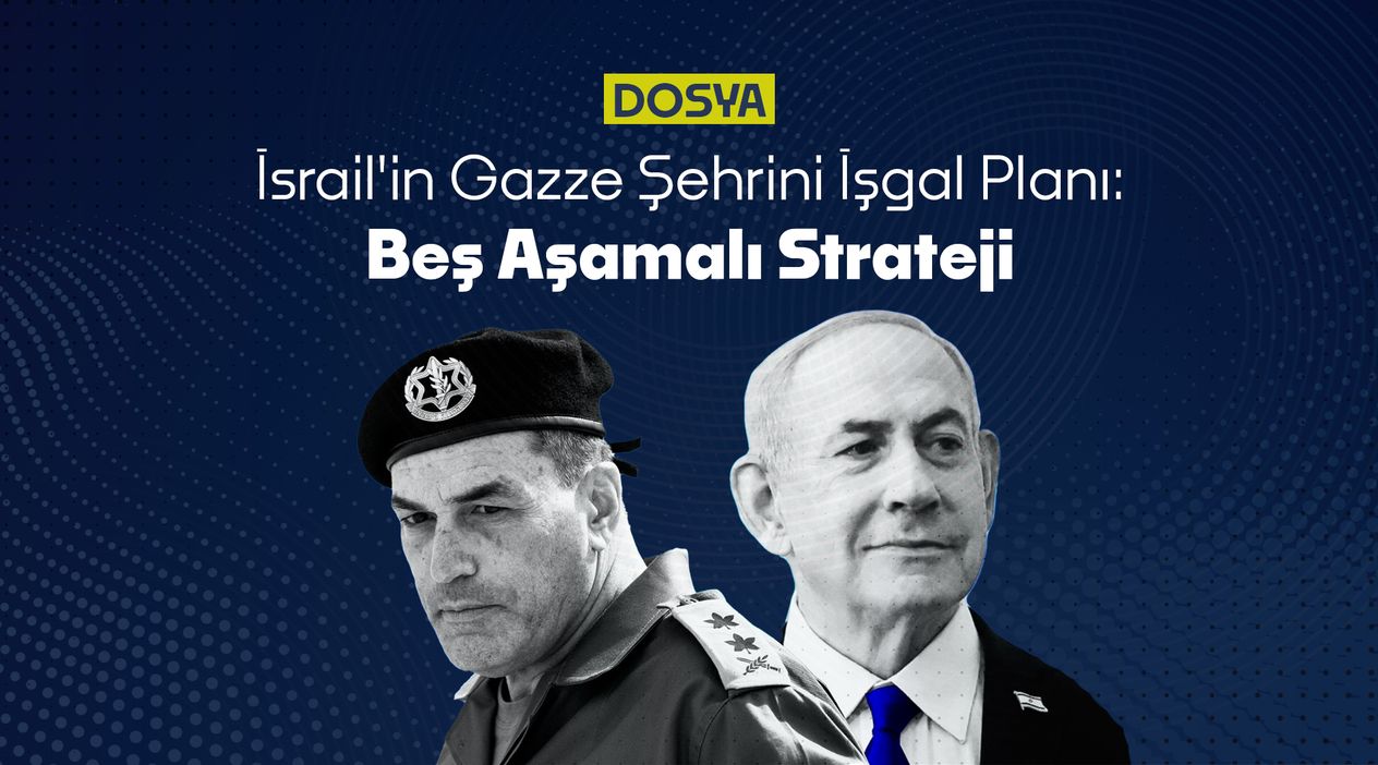 İsrail'in Gazze Şehrini İşgal Planı: Beş Aşamalı Strateji