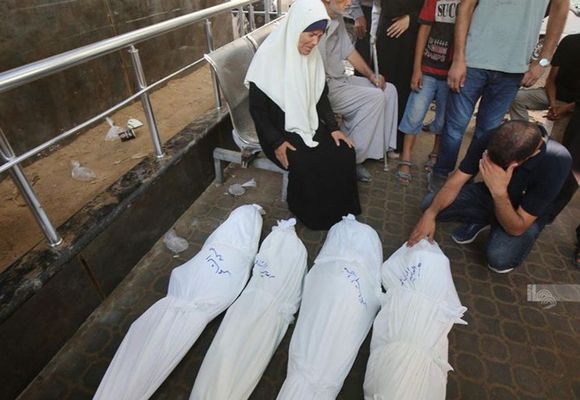 Siyonist Soykırımın Gazze'de 24 Saatlik Bilançosu: 100 Şehit, 382 Yaralı