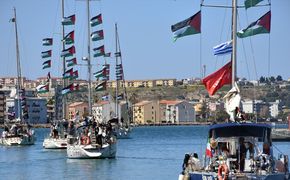 Küresel Sumud Filosu, İtalya'dan Gazze'ye Doğru Yeniden Yola Çıktı