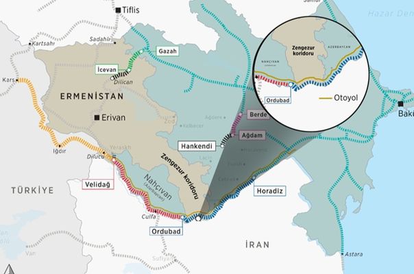 "Zengezur Koridoru'nu Ermenistan Değil İran Engelliyor"