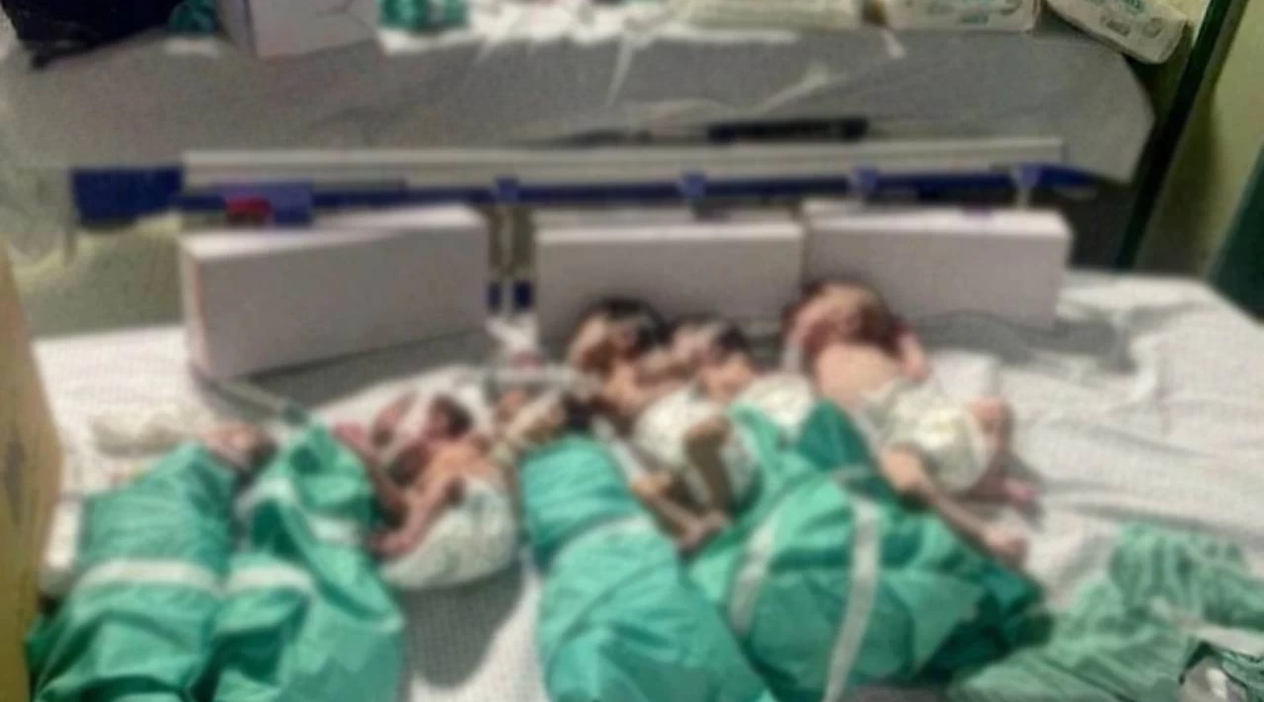 İsrail'in Zorla Boşalttığı Hastanede Bebeklerin Naaşları Bulundu!