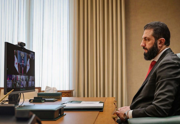 Şara: Hizbullah'ın Silahsızlandırılması Konusunda Lübnan'ın Yanındayız