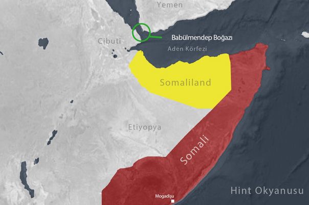 Somali'den İsrail'e Babülmendep Tehdidi