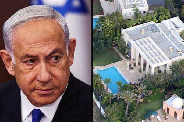 Netanyahu'nun evini İHA ile  Vurdular!