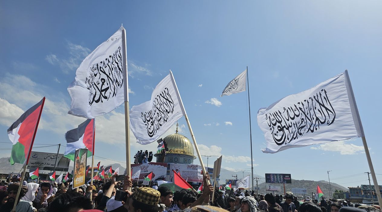Hamas’ın Çağrısına İlk Yanıt Afganistan’dan Geldi: Halk Sokaklara Döküldü