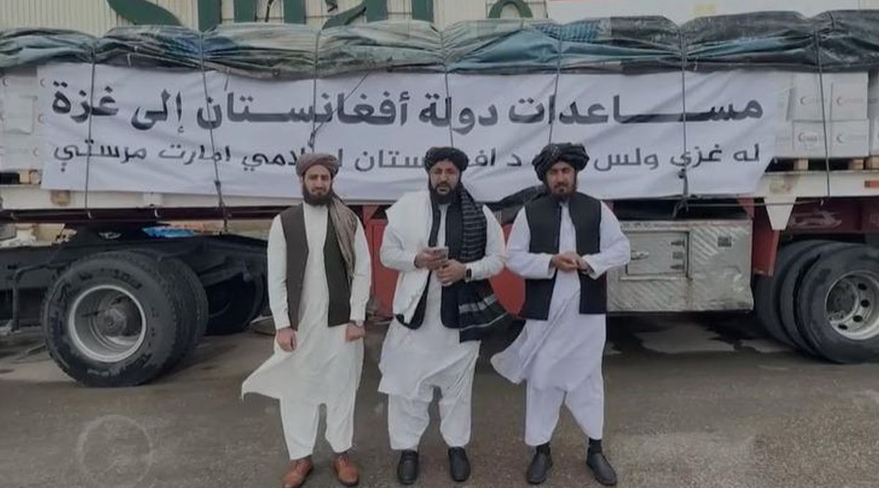 Afganistan İslam Emirliği, Gazze'ye 530 Ton İnsani Yardım Gönderdi