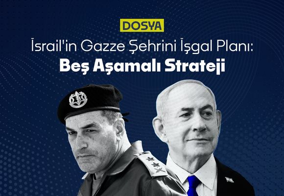 İsrail'in Gazze Şehrini İşgal Planı: Beş Aşamalı Strateji