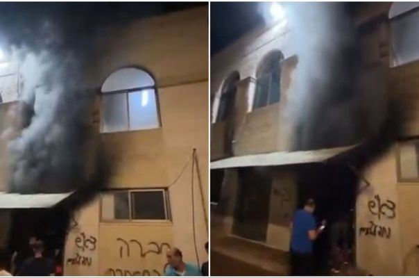 Siyonist Teröristler Batı Şeria'da Cami Kundakladı