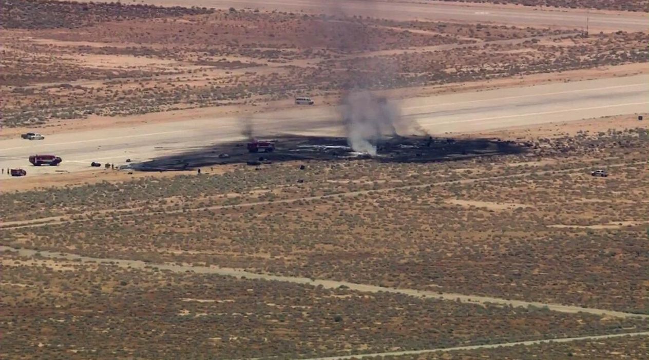 ABD'de B-52 Bombardıman Uçağı Faciası