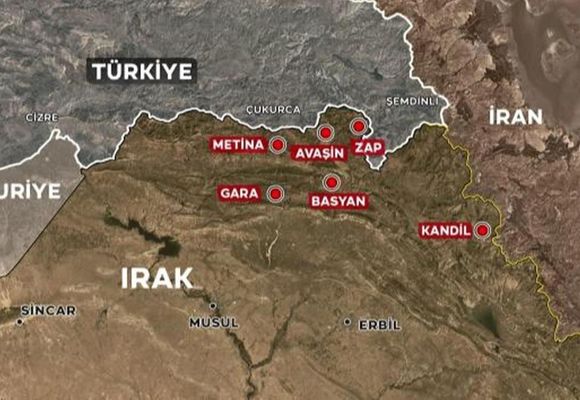 Terör Örgütü PKK Irak'ın Zap Bölgesinden Çekildi