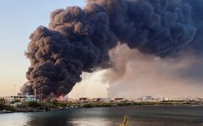 Port Sudan'da Şiddetli Patlamalar: Yakıt Depoları ve Havalimanı Hedef Alındı