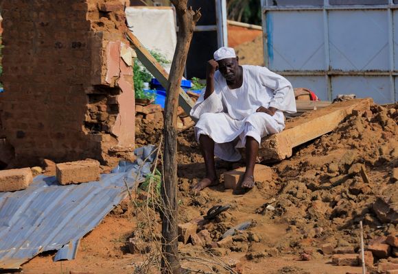 İç Savaşla Boğuşan Sudan'ı Sel Vurdu: 550 Ev Yıkıldı